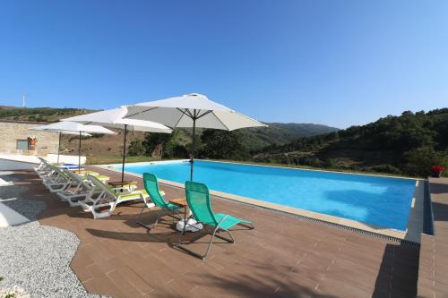 Maison de vacances Quinta da Alqueidosa - Casa de Campo Quinta da alqueidosa Corujeira