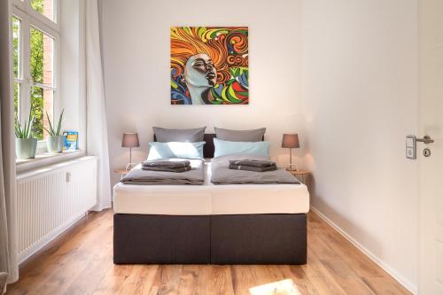 Appartement Renoviertes Apartment mit Netflix, Boxspringbett & Parkplatz Weserstraße Bad Oeynhausen
