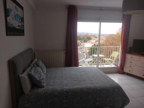 Residence d'Anjou - Grand studio avec balcon et parking privatif Perpignan france