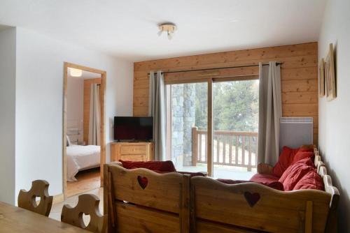 Appartement Résidence Le Pas Du Bouquetin - 3 Pièces pour 6 Personnes 234 Office Immobilier de la Plagne, Centre commercial de Belle Plagne, BELLE PLAGNE Mâcot La Plagne