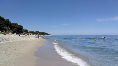 Résidence Les Marines de Moriani pieds dans l'eau duplex avec terrasses vue mer,6-8 pers San-Nicolao france