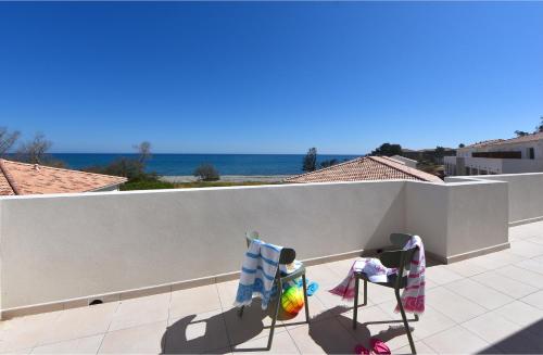 Residence Marina di Bravone - appartement 6 personnes (5 adultes max.) Vue Mer 1er etage N57 Linguizzetta france