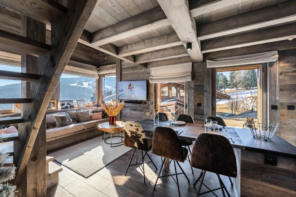 Chalet Résidence Petit Merle Blanc - Chalets pour 6 Personnes 064 271 Chemin de la renardière, 74920 Combloux