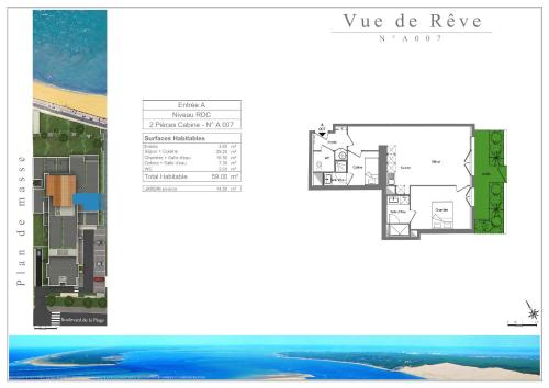 Residence vue de reve - 1 ere ligne de plage Arcachon france