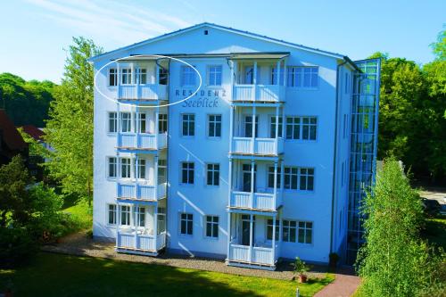 Residenz Seeblick 25 mit Balkon und Meerblick Sellin allemagne