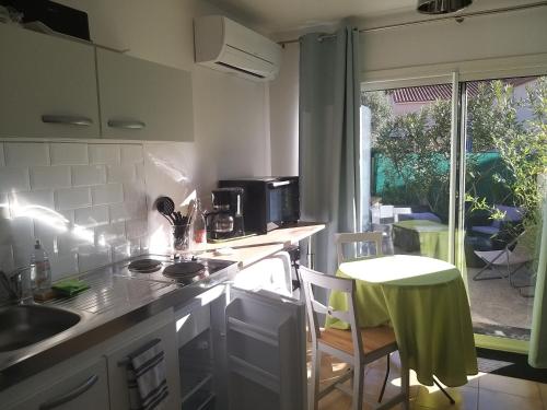 Rez de jardin cosy avec terrasse fleurie Arles-sur-Tech france