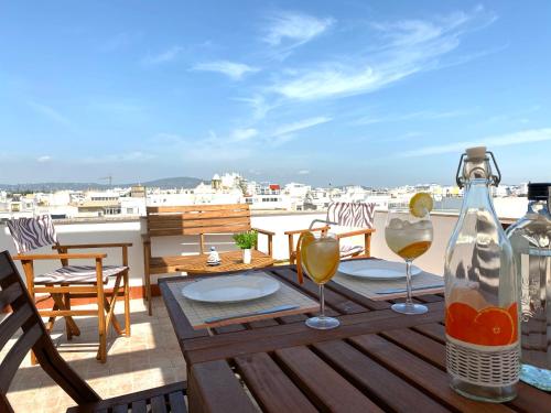 Appartement Rooftop Olhão-Algarve Apartamento com terraço vista mar Praça Patrão Joaquim Lopes 5  4º andar Olhão