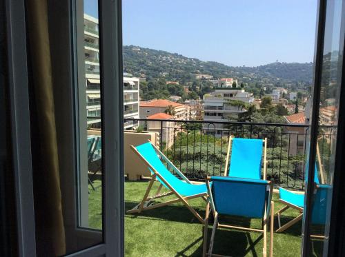 Appartement ROOFTOP#PLAGES#APERCU MER#CLIM#Festival Résidence Le Calypso, entrée B, 2 Avenue Maurice Derché Cannes