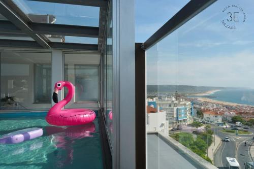 Rooftop sea view with private swimming pool Nazaré portugal