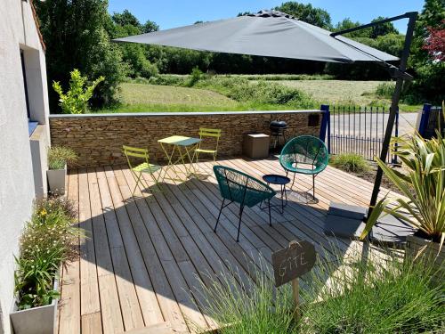 Maison de vacances Roustais sous la couette La Roustais Vue