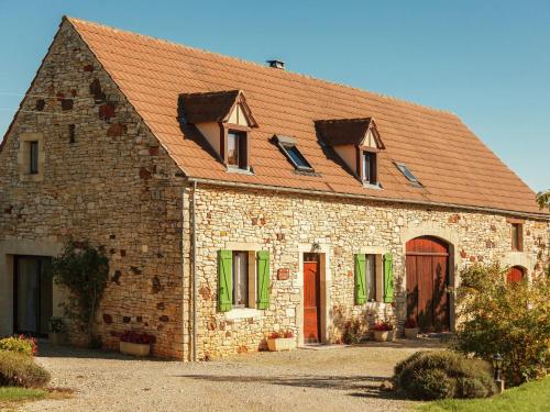 Rural detached holiday home with garden and magnificent view in France Lavercantière france