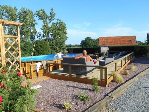 Rural spacious bungalow with pool Chalandrey france