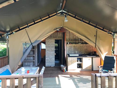 Safaritent Glamping L'Ardechois Gluiras france