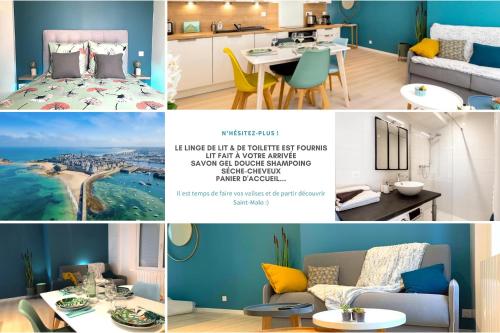 Appartement Saint-Malo With Love, Parking, Netflix, Wifi 3 Rue Danycan Saint-Malo