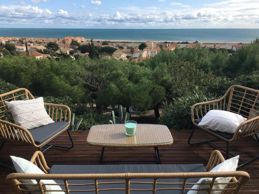 Appartement Saint-Pierre-la-Mer Res. horizon sur mer Avenue des Garrigues, 11560 Fleury