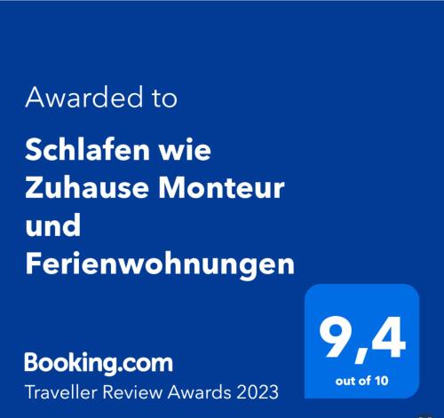 Appartements Schlafen wie Zuhause Monteur und Ferienwohnungen 2 Bachstraße Rahden