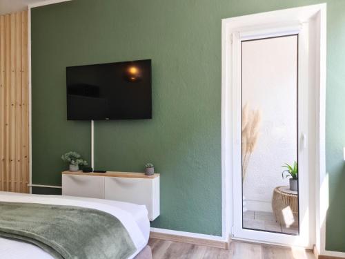 Appartement Schöne Ferienwohnung im Zentrum mit Self Check-In und Free Wifi 17 Bornstraße 1. Etage linke Tür Essen