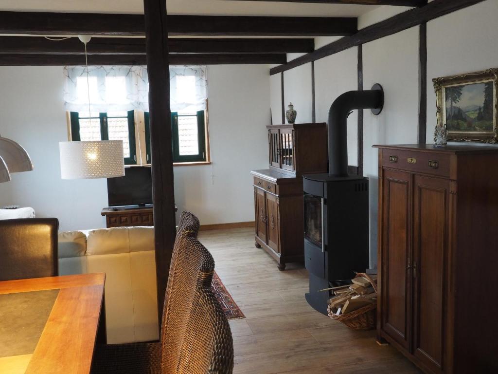 Appartement Schöne gemütliche Ferienwohnung mit Kamin im Harz II 3 Am Karberg, 38871 Darlingerode
