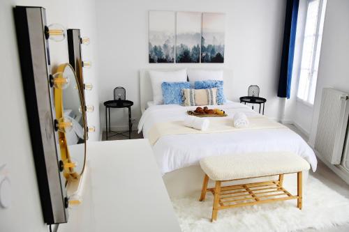 Appartement Secret Garden - Duplex Moderne - Jardin - Netflix - 22 Rue des Bordes Provins