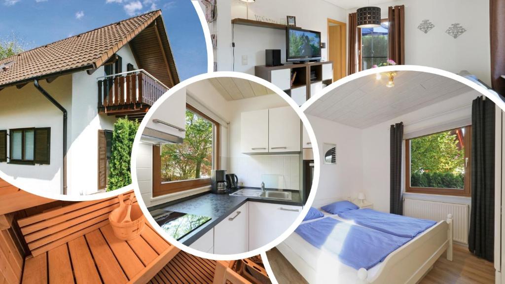 Maison de vacances Seepark Kirchheim Ferienhaus bei Diane mit Sauna Reimboldshäuser Str. 1 Dorf4, Haus 23, 36275 Kirchheim