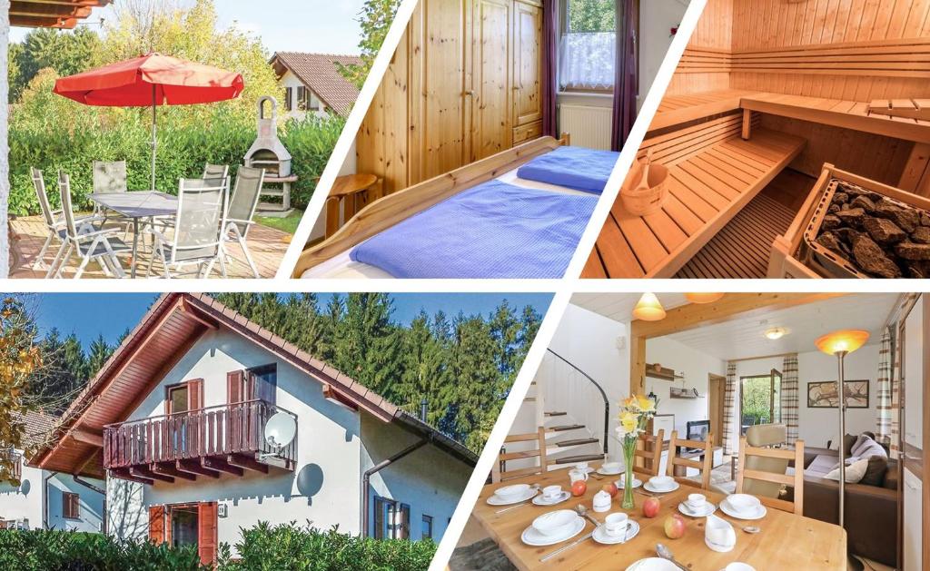 Maison de vacances Seepark Kirchheim Ferienhaus bei Nina mit Sauna Reimboldshäuser Str. 1, Dorf 4, Haus 29, 36275 Kirchheim