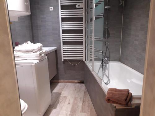 Chalet type studio de charme avec jacuzzi