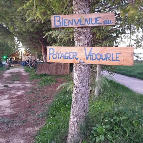 Le Potager du Vidourle - Roulotte Camarguaise