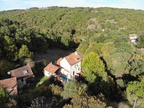 Maison en pierre avec spa