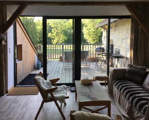 studio avec terrasse Abbaye d'Aiguevive