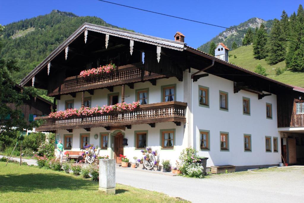 Séjour à la ferme Bauernhof Hamberger Hof Mühlhörndlweg 5 83229 Sachrang