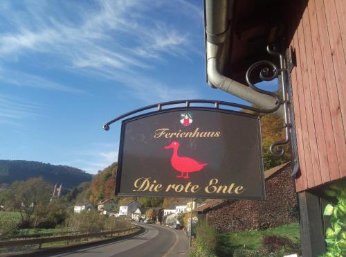 die rote Ente