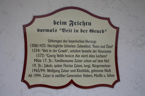 Feichten-Hof Zaiser Maria und Hubert