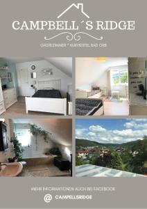 Campbell`s Ridge - Familienzimmer im Kurviertel von Bad Orb