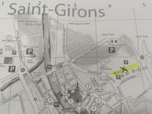 Chambre 23m2 SAINT GIRONS wifi