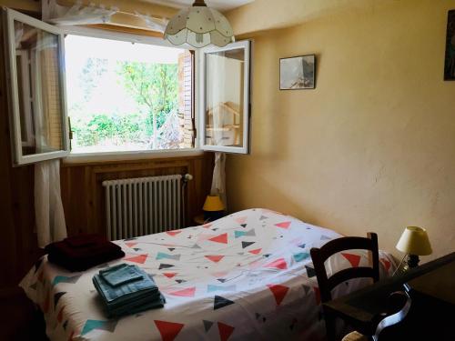 Chambre avec vue sur jardin