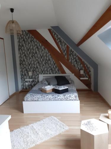 chambre chez habitant avec petit déjeuner