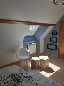 chambre chez habitant avec petit déjeuner