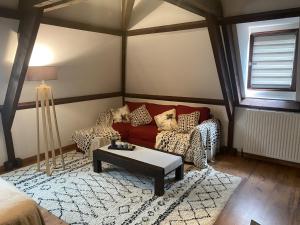Chambre cocooning en étage sur le chemin de Compostelle
