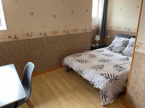 Chambre double avec WiFi châtellerault