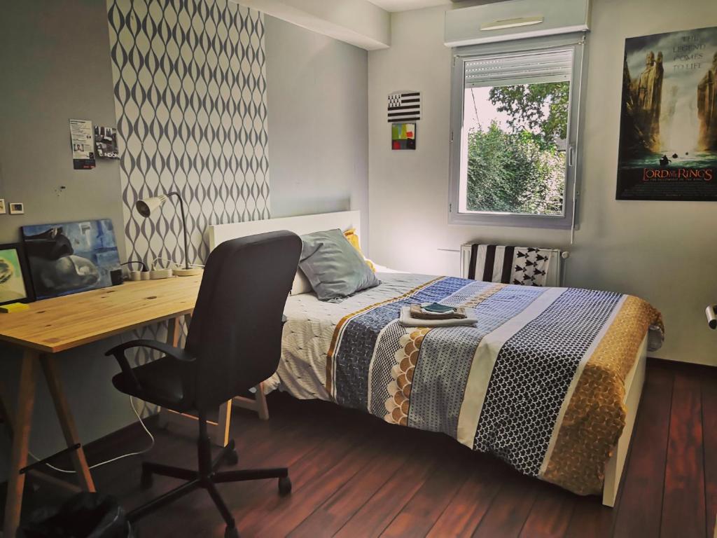 Chambre individuelle chez l'habitant Appartement 3 2 Rue Germinal, 35230 Noyal-Châtillon-sur-Seich