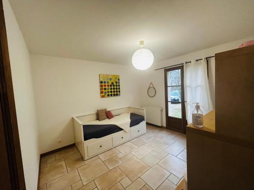 Chambre privée avec coin wc/lavabo privatif