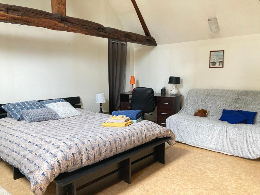 Chambre privée chambre de Fabie 10 Rue des Écoles, 49640 Chemiré-sur-Sarthe
