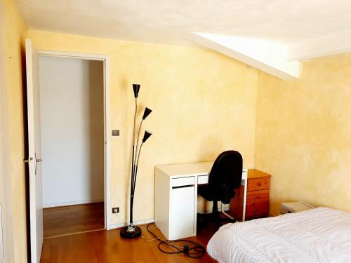 Chambre privée Jardin Public