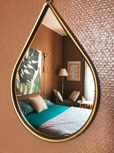 chambre salle de bain partagée