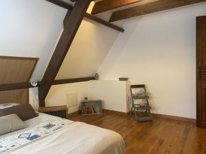 Espace familial en étage avec 2 chambres et des sanitaires privés