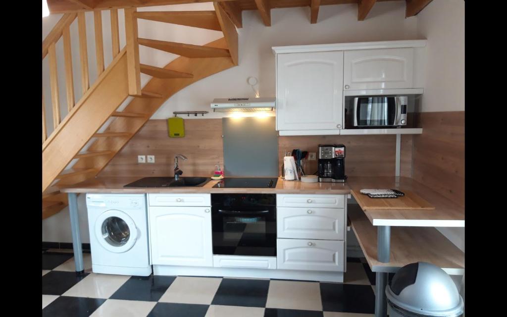 maison en granit bleue