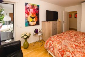 Modernes und gemütliches Designerzimmer