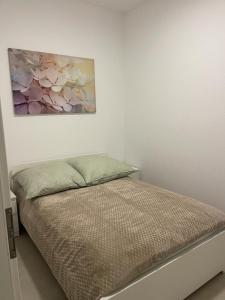 Monteurzimmer mit zwei einzelnen Betten in einer 3Zi Wohnung mit Küche und Bad