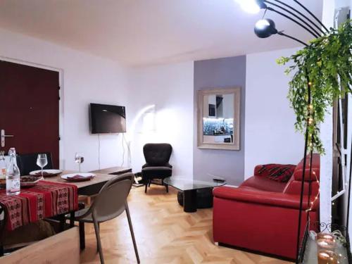 Pretty and neat bedroom in my cosy appartment.