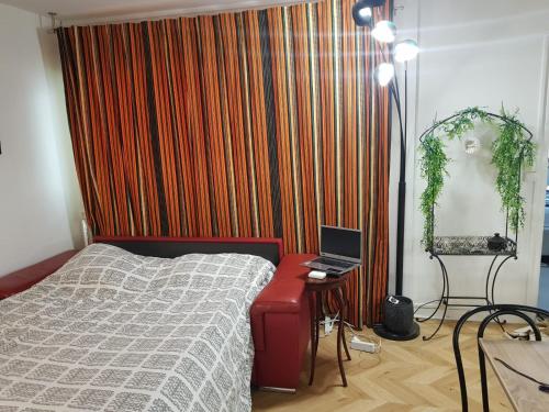 Pretty and neat bedroom in my cosy appartment.
